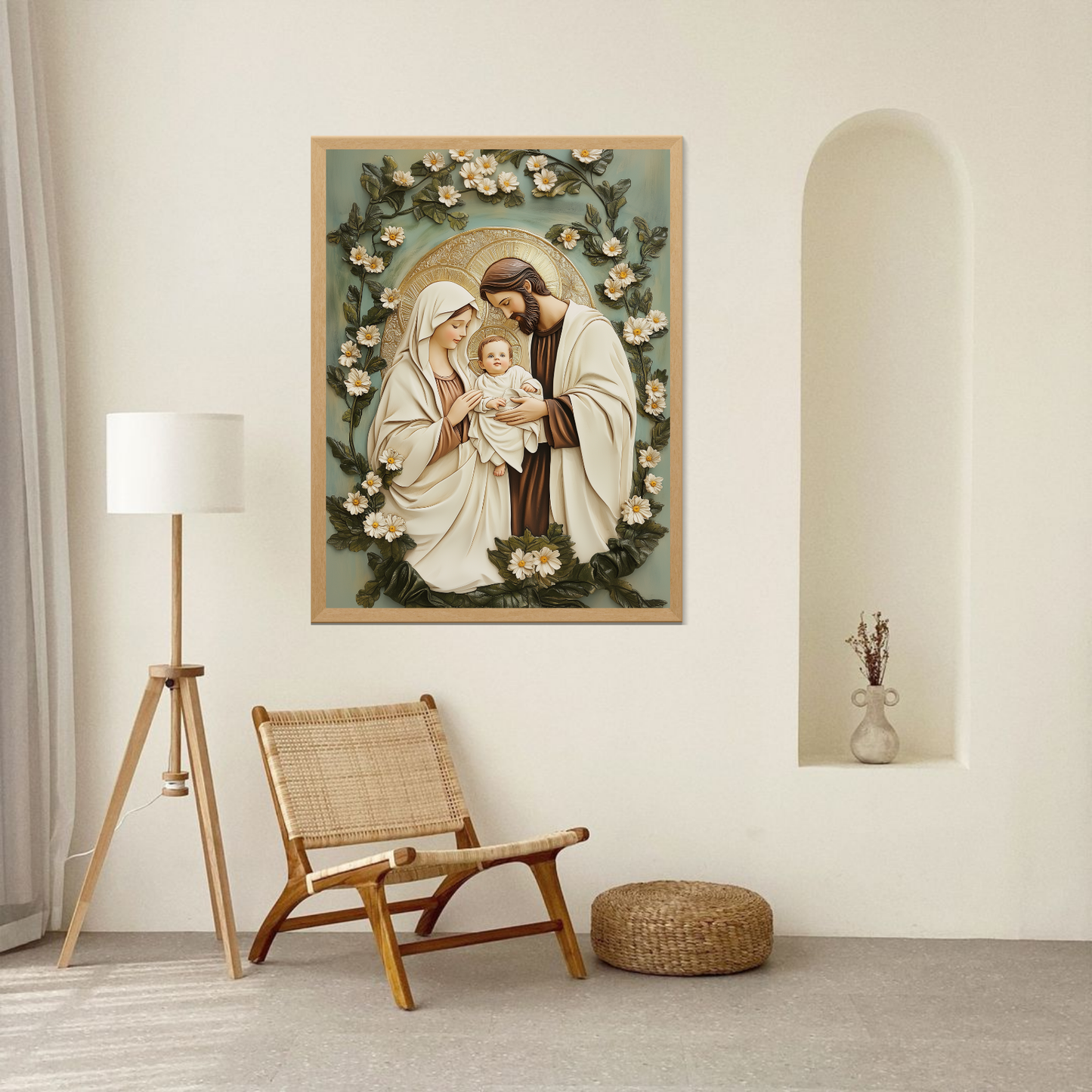 Quadro Sagrada Família – União Celeste