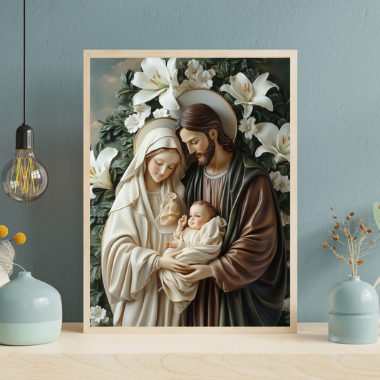 Quadro Sagrada Família – Caminho da Fé