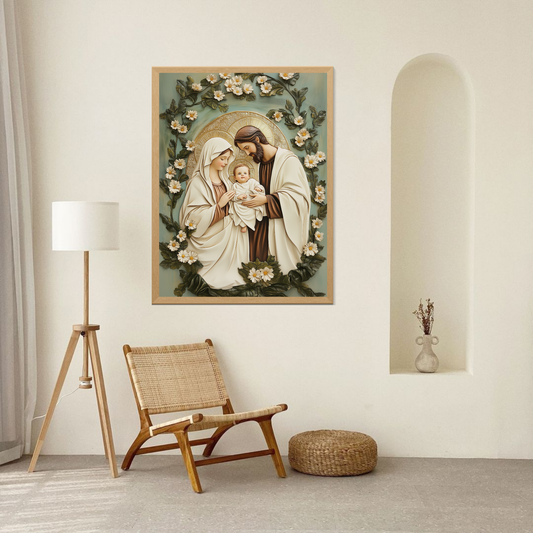 Quadro Sagrada Família – União Celeste