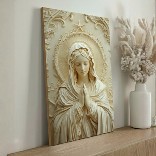 Placa MDF - Nossa Senhora - Paz