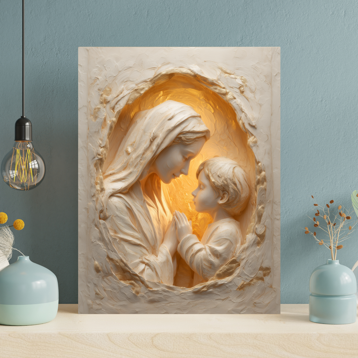 Placa MDF - Luz Materna