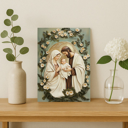 Placa MDF - Sagrada Família – União Celeste