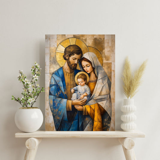 Placa MDF - Sagrada Família – Luz do Lar