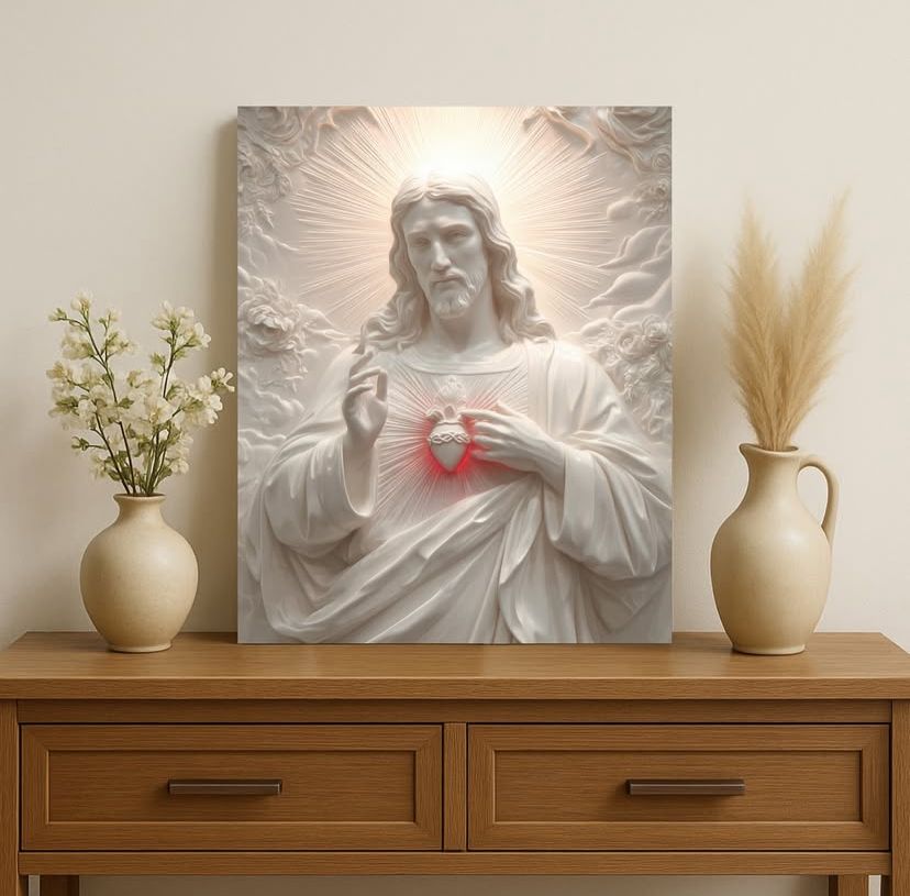 Placa MDF - Jesus Misericordioso